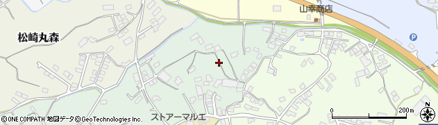 宮城県気仙沼市松崎地生周辺の地図
