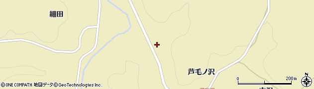 岩手県一関市藤沢町新沼粕灰6周辺の地図