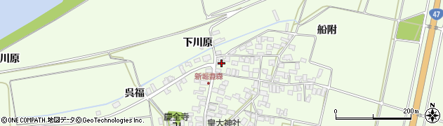 山形県酒田市新堀豊森190周辺の地図