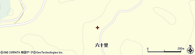 岩手県一関市藤沢町西口六十里35周辺の地図