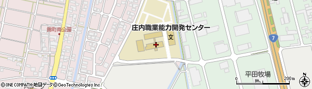 山形県立産業技術短期大学校　庄内校事務室周辺の地図