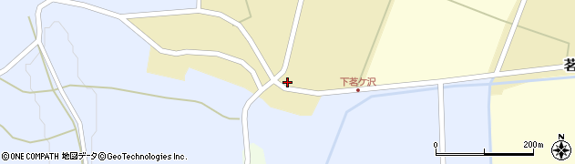 山形県酒田市茗ケ沢前畑36周辺の地図