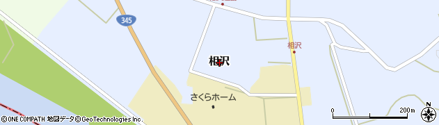 山形県酒田市相沢周辺の地図