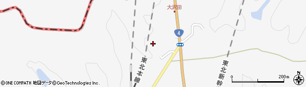 宮城県栗原市金成（有壁太田杜）周辺の地図