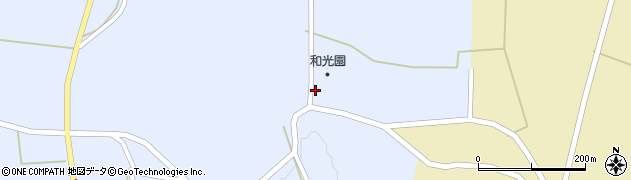 山形県酒田市相沢（北森）周辺の地図