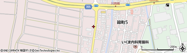 酒田警察署南部交番周辺の地図