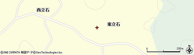 岩手県一関市藤沢町西口東立石137周辺の地図