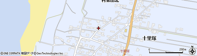 山形県酒田市十里塚（丙）周辺の地図