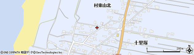 山形県酒田市十里塚丙29周辺の地図