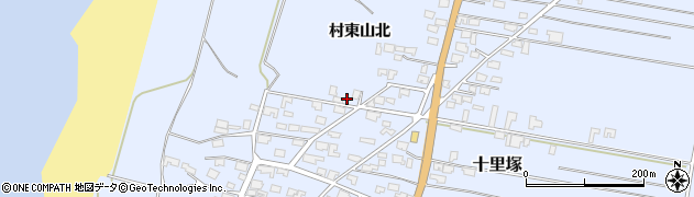 山形県酒田市十里塚乙周辺の地図