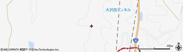 岩手県一関市真柴岩ノ沢37周辺の地図