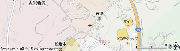 宮城県気仙沼市赤岩平貝2周辺の地図