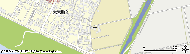 山形県酒田市大宮（白鳥）周辺の地図