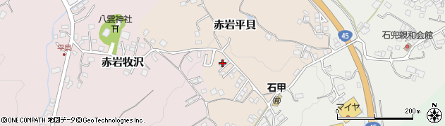 宮城県気仙沼市赤岩平貝15周辺の地図