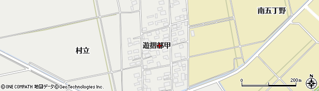 山形県酒田市遊摺部（甲）周辺の地図