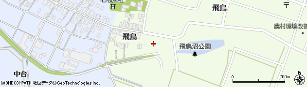 山形県酒田市飛鳥43周辺の地図