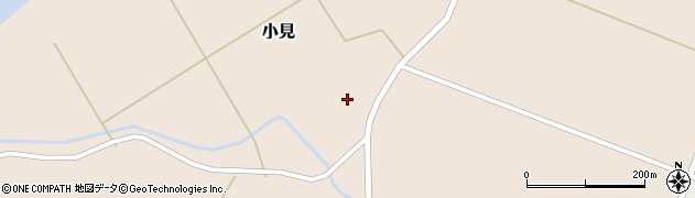 山形県酒田市小見樋掛周辺の地図
