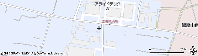 山形県酒田市十里塚村東山周辺の地図