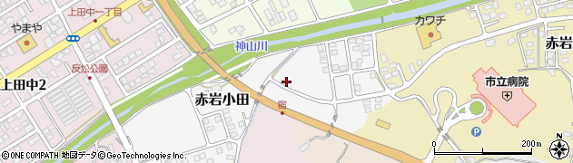 宮城県気仙沼市赤岩小田83周辺の地図