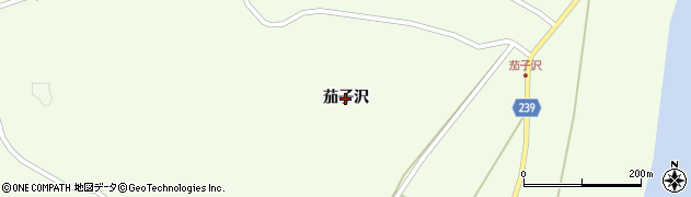 岩手県一関市弥栄（茄子沢）周辺の地図