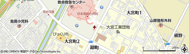 山形県酒田市あきほ町77周辺の地図
