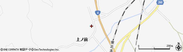 岩手県一関市真柴上ノ前82周辺の地図