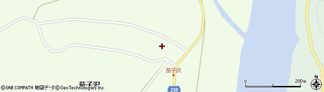 岩手県一関市弥栄茄子沢19周辺の地図