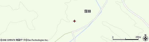 岩手県一関市萩荘窪田47周辺の地図