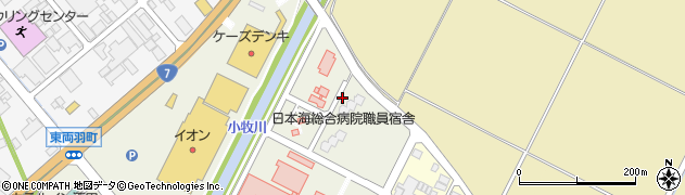 山形県酒田市あきほ町11周辺の地図