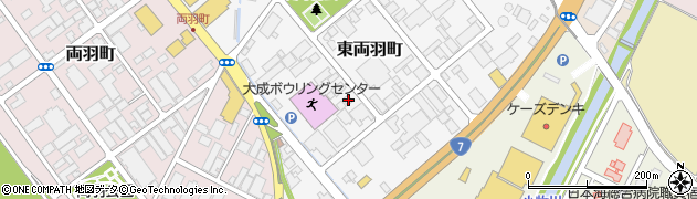 山形県酒田市東両羽町6-7周辺の地図