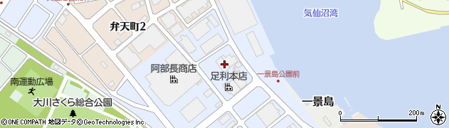 熊谷冷蔵周辺の地図