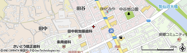 気仙沼信用金庫　南支店周辺の地図