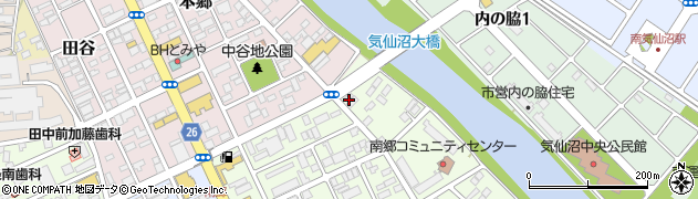 ダスキンあさの気仙沼店周辺の地図
