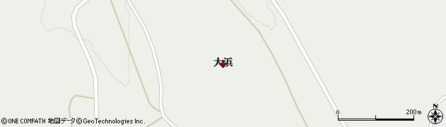 岩手県一関市千厩町小梨（大浜）周辺の地図