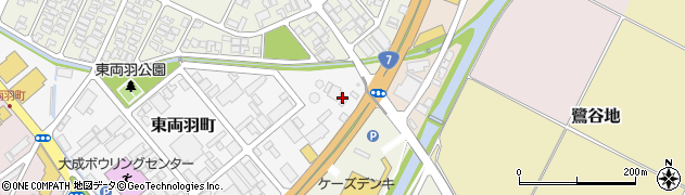橋本産業株式会社　酒田営業所周辺の地図