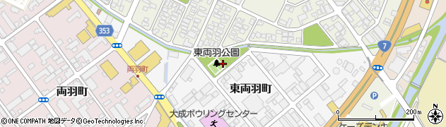 山形県酒田市東両羽町2周辺の地図