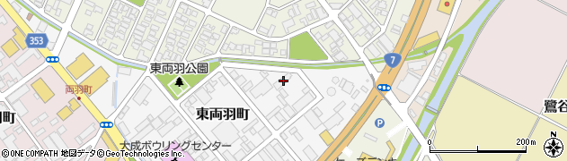 山形県酒田市東両羽町3-5周辺の地図