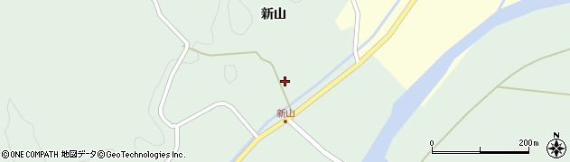 山形県酒田市楢橋新山8-2周辺の地図