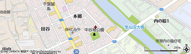 気仙沼区検察庁周辺の地図