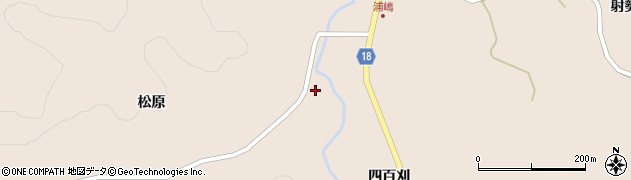 岩手県一関市室根町矢越松原61周辺の地図