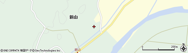 山形県酒田市楢橋新山1周辺の地図