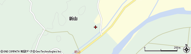 山形県酒田市楢橋新山1-7周辺の地図