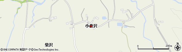 岩手県一関市滝沢（小倉沢）周辺の地図