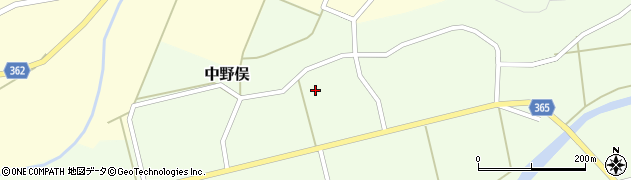 山形県酒田市中野俣（備畑前）周辺の地図