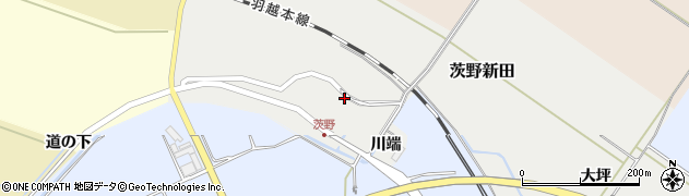 山形県酒田市茨野新田19-3周辺の地図