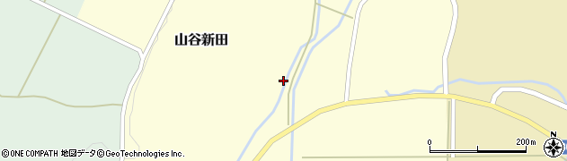 山形県酒田市山谷新田山海293周辺の地図