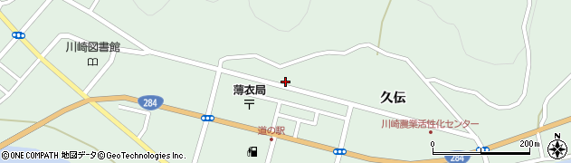 岩手県一関市川崎町薄衣法道地周辺の地図