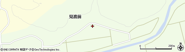 山形県酒田市中野俣見渡前周辺の地図