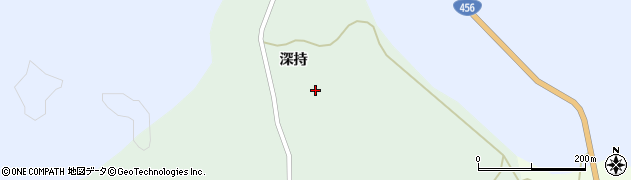 岩手県一関市藤沢町増沢深持78周辺の地図