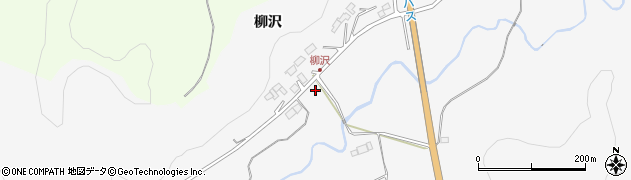 岩手県一関市真柴（柳沢）周辺の地図